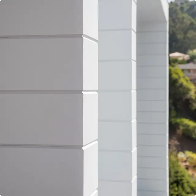 Hardie Artisan Siding premium profile detail