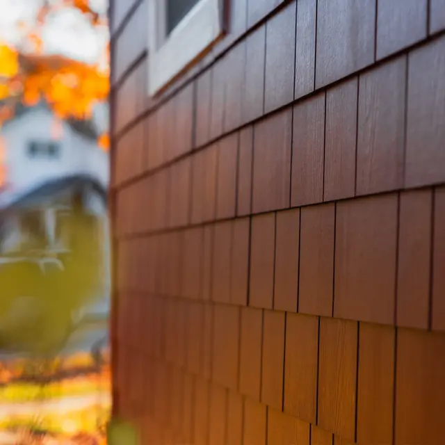 Hardie Shingle staggered edge panels